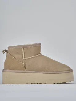 New Stivaletti camoscio Donna Stivaletti Tacco Basso