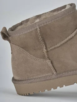 Stivaletti camoscio Donna Stivaletti Tacco Basso