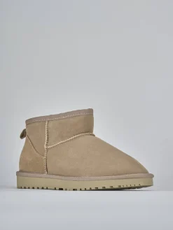 Online Stivaletti camoscio Donna Stivaletti Tacco Basso