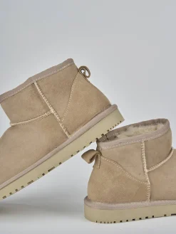 Online Stivaletti camoscio Donna Stivaletti Tacco Basso