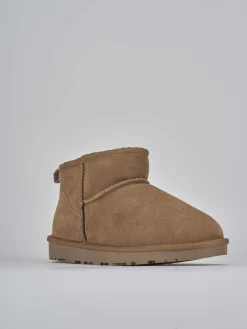 Discount Stivaletti camoscio Donna Stivaletti Tacco Basso