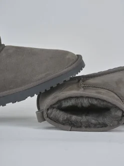 Discount Stivaletti camoscio Donna Stivaletti Tacco Basso