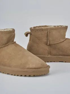 Online Stivaletti camoscio Donna Stivaletti Tacco Basso