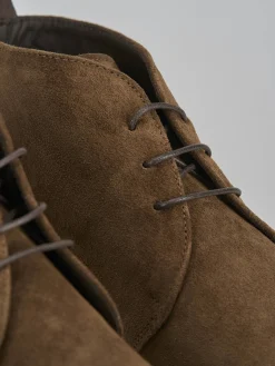 New Stivaletti camoscio Uomo Stivaletti