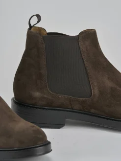 Hot Stivaletti camoscio testa Uomo Stivaletti