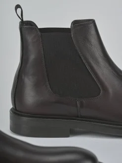 New Stivaletti pelle testa Uomo Stivaletti