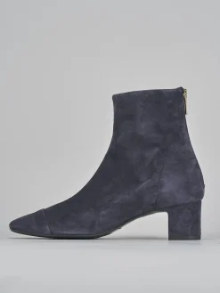 Hot Stivaletti tacco 5cm camoscio Donna Stivaletti Tacco Alto