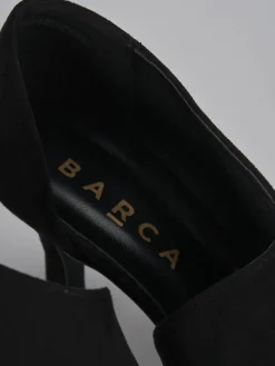 New Stivaletti tacco 7cm camoscio Donna Stivaletti Tacco Alto