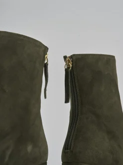 Online Stivaletti tacco 7cm camoscio Donna Stivaletti Tacco Alto