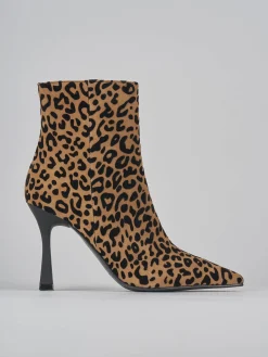 Online Stivaletti tacco 9cm camoscio Donna Stivaletti Tacco Alto