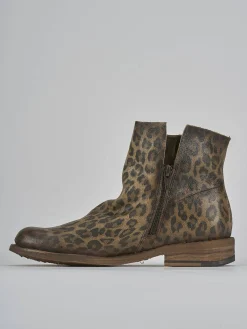 Sale Stivaletti tacco 2cm camoscio Donna Stivaletti Tacco Basso