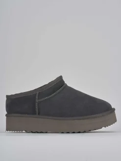 Clearance Stivaletti tacco 2cm camoscio Donna Stivaletti Tacco Basso