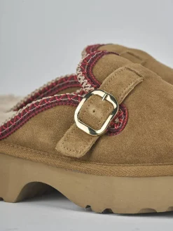 Online Stivaletti tacco 3cm camoscio Donna Stivaletti Tacco Basso