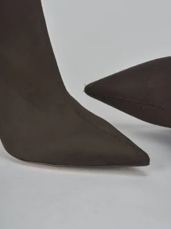 Best Stivaletti tacco 9cm camoscio testa Donna Stivaletti Tacco Alto