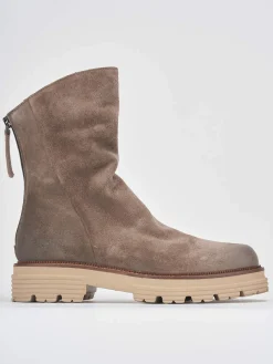 Online Stivaletti tacco 2cm camoscio Donna Stivaletti Tacco Basso