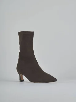 Best Stivaletti tacco 5cm camoscio testa Donna Stivaletti Tacco Alto