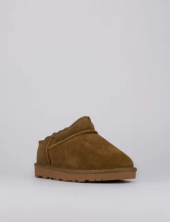 Online Stivaletti tacco 1cm camoscio Donna Stivaletti Tacco Basso