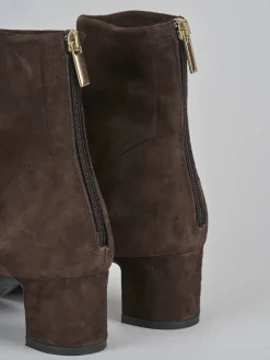 Best Stivaletti tacco 5cm camoscio testa Donna Stivaletti Tacco Alto