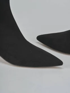 Discount Stivaletti tacco 5cm camoscio Donna Stivaletti Tacco Alto