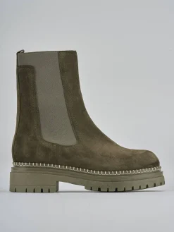 Best Stivaletti tacco 3cm camoscio Donna Stivaletti Tacco Basso