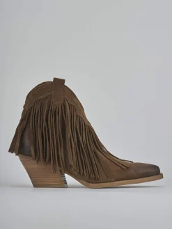 Best Stivaletti tacco 7cm camoscio Donna Stivaletti Tacco Alto