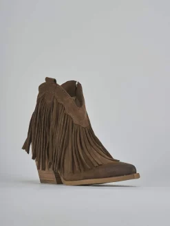 Best Stivaletti tacco 7cm camoscio Donna Stivaletti Tacco Alto