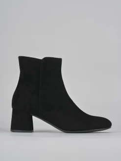 Outlet Stivaletti tacco 6cm camoscio Donna Stivaletti Tacco Alto