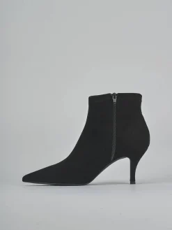 Clearance Stivaletti tacco 7cm camoscio Donna Stivaletti Tacco Alto