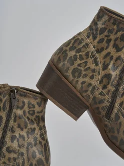 Online Stivaletti tacco 3cm camoscio Donna Stivaletti Tacco Basso