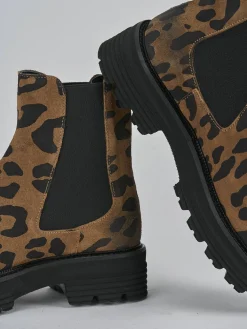 Online Stivaletti tacco 2cm camoscio Donna Stivaletti Tacco Basso