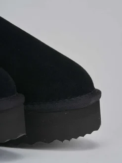 Clearance Stivaletti tacco 2cm camoscio Donna Stivaletti Tacco Basso