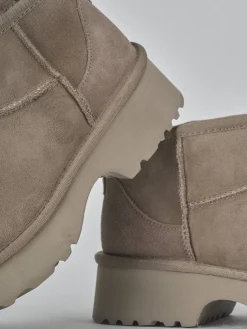 Discount Stivaletti tacco 2cm camoscio Donna Stivaletti Tacco Basso