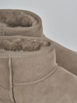 Discount Stivaletti tacco 2cm camoscio Donna Stivaletti Tacco Basso