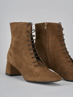 Best Stivaletti tacco 5cm camoscio Donna Stivaletti Tacco Alto