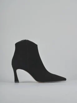 Best Stivaletti tacco 8cm camoscio Donna Stivaletti Tacco Alto