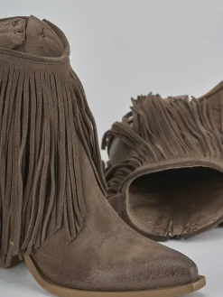 Best Stivaletti tacco 7cm camoscio Donna Stivaletti Tacco Alto