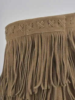 New Stivaletti tacco 9cm camoscio Donna Stivaletti Tacco Alto