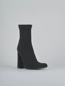 Online Stivaletti tacco 9cm camoscio sostenible Donna Stivaletti Tacco Alto