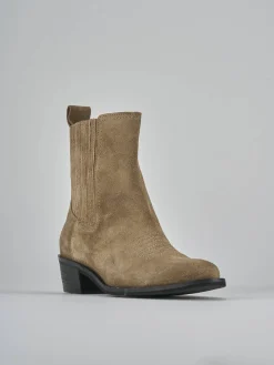 Best Stivaletti tacco 3cm camoscio Donna Stivaletti Tacco Basso