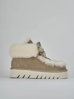 Online Stivaletti tacco 3cm camoscio Donna Stivaletti Tacco Basso