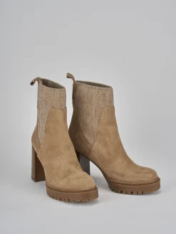 Best Stivaletti tacco 9cm camoscio Donna Stivaletti Tacco Alto