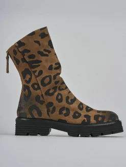 Discount Stivaletti tacco 2cm camoscio Donna Stivaletti Tacco Basso