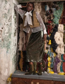 Clearance Stivaletti tacco 7cm camoscio Donna Stivaletti Tacco Alto