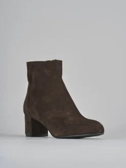 Hot Stivaletti tacco 6cm camoscio testa Donna Stivaletti Tacco Alto