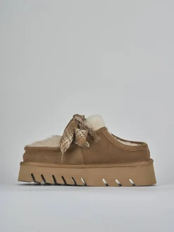 Outlet Stivaletti tacco 3cm camoscio Donna Stivaletti Tacco Basso