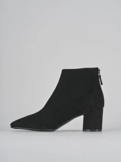 Hot Stivaletti tacco 5cm camoscio Donna Stivaletti Tacco Alto