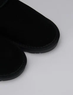 New Stivaletti tacco 1cm camoscio Donna Stivaletti Tacco Basso