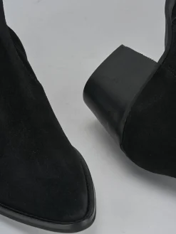 Discount Stivaletti tacco 7cm camoscio Donna Stivaletti Tacco Alto