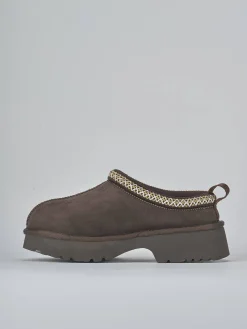 Hot Stivaletti tacco 3cm camoscio testa Donna Stivaletti Tacco Basso