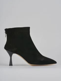 Best Stivaletti tacco 7cm camoscio Donna Stivaletti Tacco Alto